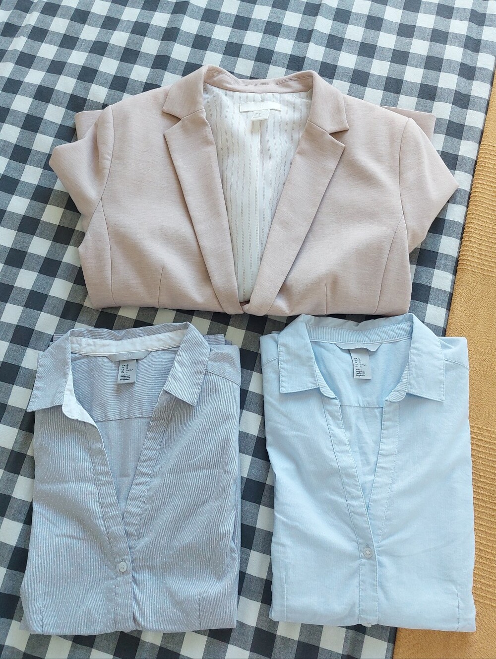 H&M Women Blazer/ Suit Jacket & Shirts Size 12 New/Like New